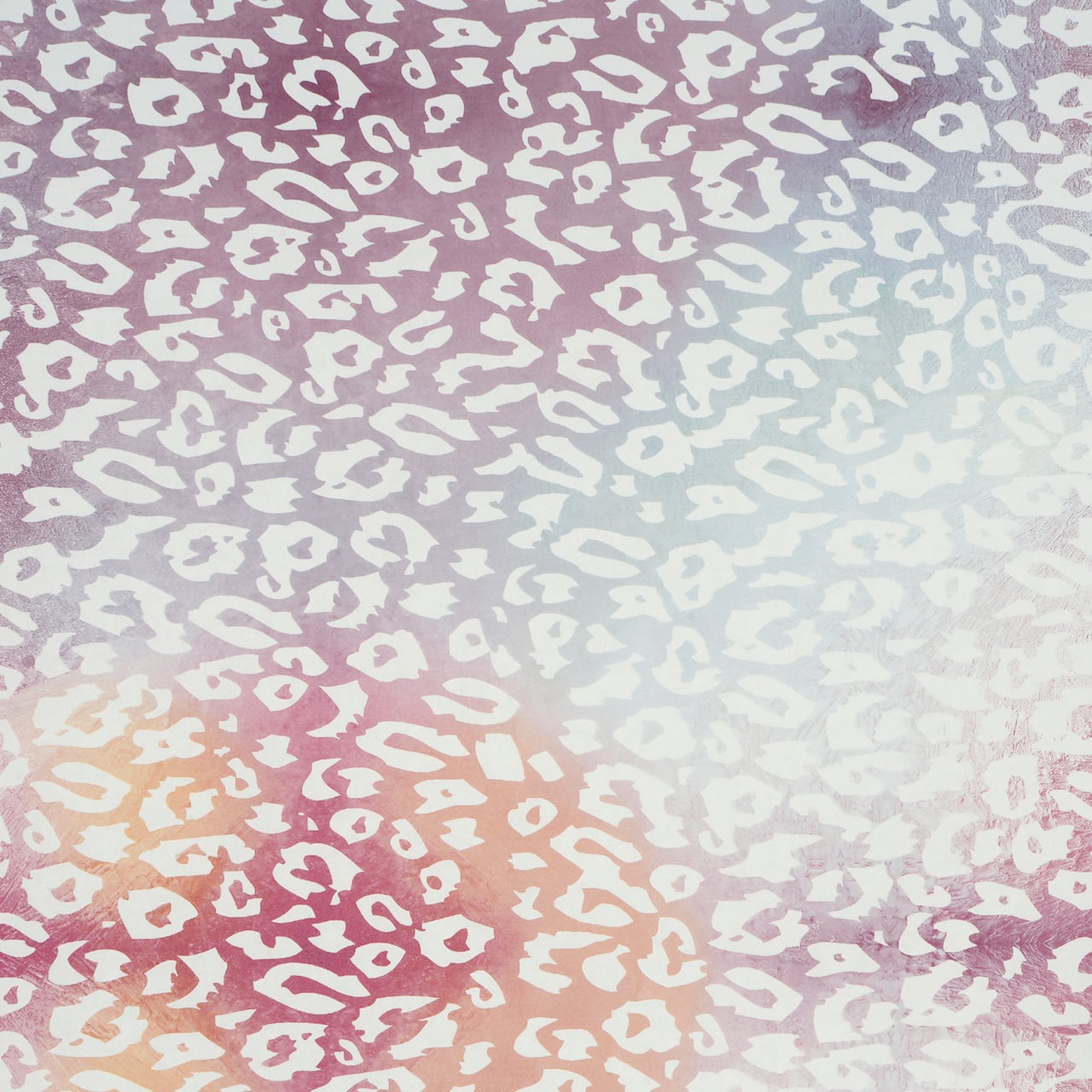 12" x 20ft. Rainbow Leopard Hydro Sublimation Transfer Sheet by Make Market®